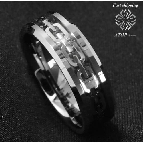 ATOP Silver Rings For Men