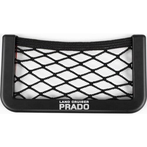 Car Storage Net Bag Phone Holder Pocket Organizer for Toyota prado land cruiser Accessories Car Styling