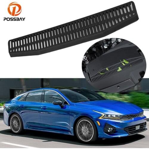 Car Engine Air Intake Outlet Protective Cover for Kia Optima K5 2020 2021 Black Flow Vent Trim Sticker Auto Styling Accessories