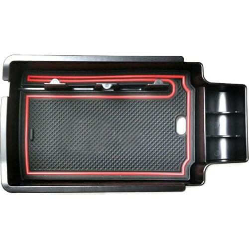 1pc ABS plastic material car central armrest box storage box case for 2012-2017 AUDI Q3