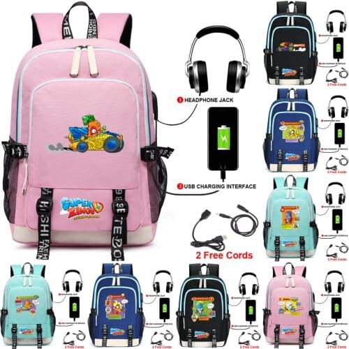 Children Super Zings Backpack Women Men Superzings School Bookbag Kids Mochila Back To School Gift