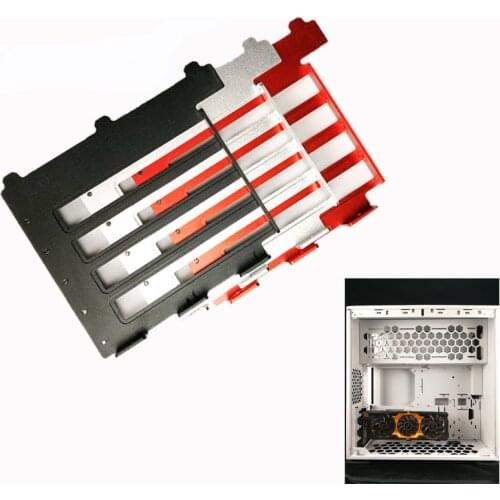 Graphics VGA Card Holder Aluminum Graphics Card Side Converted Support Computer Cooling Cooler Radiator Bracket Free Shipping