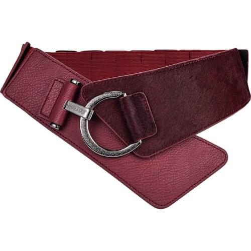 HONGMIOO Women's Metal Belts