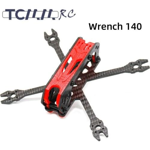 TCMMRC FPV Frame Kit Carbon Fiber Wrench 140 140mm 3Inch 3mm Arm With 3D Printed Parts for RC FPV Racing Drone