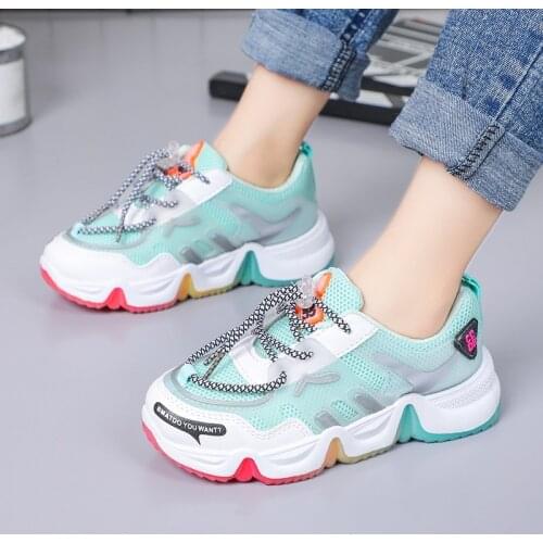 2021 Summer New Children Shoes Comfortable Kids Shoes For Girl Fashion Running Sneakers Kids Shoes Girls Chaussure Enfant