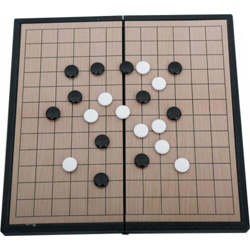 20*20 CM Magnetic Backgammon Folding Chessboard Childrens Entertainment Game Chess Set Checkers Board Game