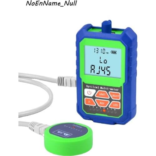 Mini fiber optical power meter -70~+3dBm with LED Light RJ45 Network Cable tester Portable FTTH Fiber Optic Cable Tester