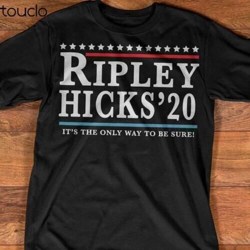 Ripley Hicks 20 Its The Only Way To Be Sure Men T-Shirt 100% Cotton