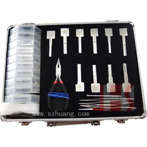 10 Pcs Set Car Key Moulds Gear Locksmith Tools Honest