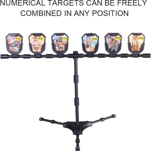 2020 New Arrive Shooting Targets With Stickers Bracket Outdoor Foam Dart Blasters Paintball Archery Hunting Practice Accessories