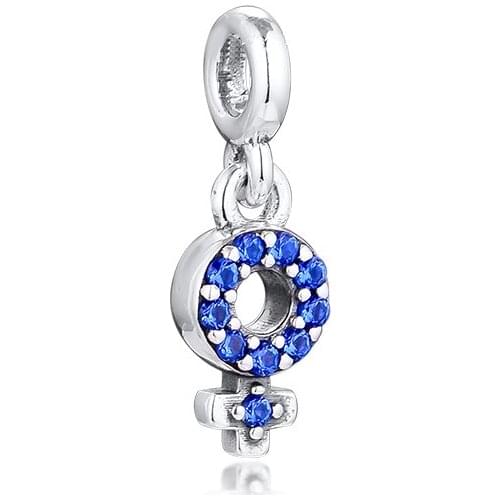 Charms 925 Silver Original Fit Pandora ME Bracelets Sterling Silver My Blue Girl Dangle Charm Beads for diy Women Jewelry