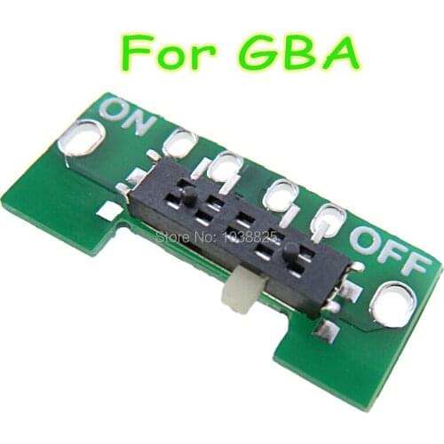 Replacement Power Switch New on off power switch board for GBA game console repair ON OFF Swicth For GBA