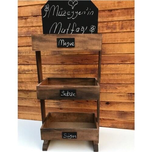 Wooden Vegetable Fruit Bowl