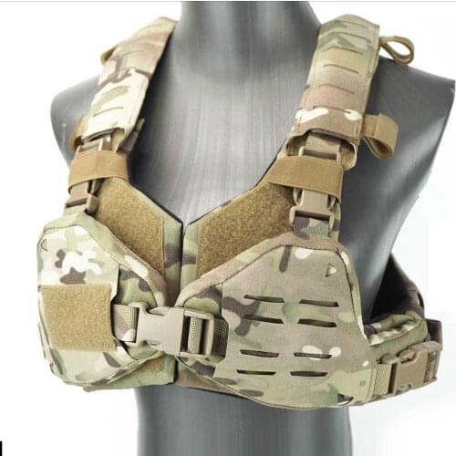 DMgear Pectoral Armor Tactical Hunting Vest Chest Armour Sexy Bikini Armour for Woman Outdoor Cosplay