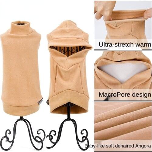 Home pet clothing hairless cat sphinx warm autumn and winter clothing simple and warm puppy and cat clothing