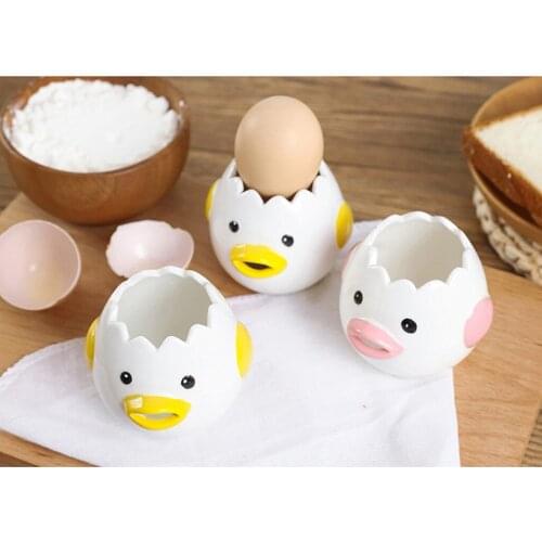 Chicken Egg Separator Filter Extractor Cute for Kitchen Cooking Mayonnaise