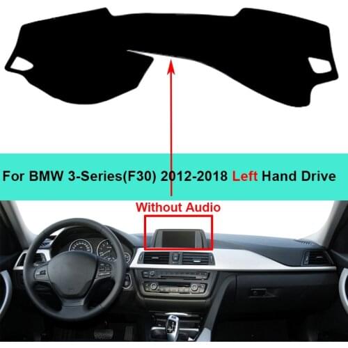 Car Inner Dashboard Cover Dash Mat Carpet For BMW 3-Series(F30) 2012 2013 2014 2015 2016 2017 2018 Sun Shade Dashmat Cushion