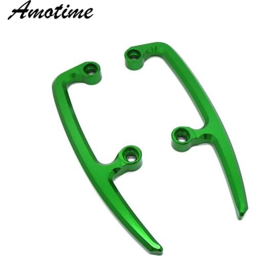 Motorcycle CNC Aluminum Rear Grab Bars Seat Pillion Passenger Rail Handle Armrest Arm Rests For Kawasaki Z650 2017 2018 2019