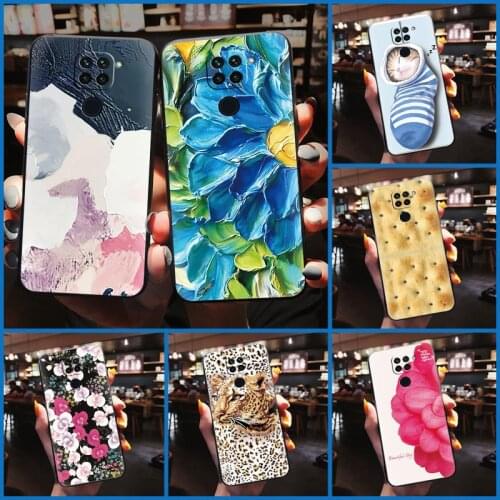 Cartoon Cute Phone Case For Xiaomi Redmi Note9/Redmi 10X 4G Anime Cover Powerbank Shockproof