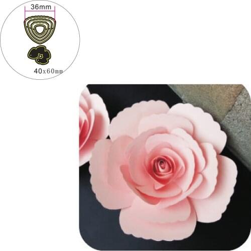 Beautiful Blossom Metal Cutting Dies Set DIY Scrapbooking Craft Paper Cards Album Decor Making Template Die Cut 2021 New