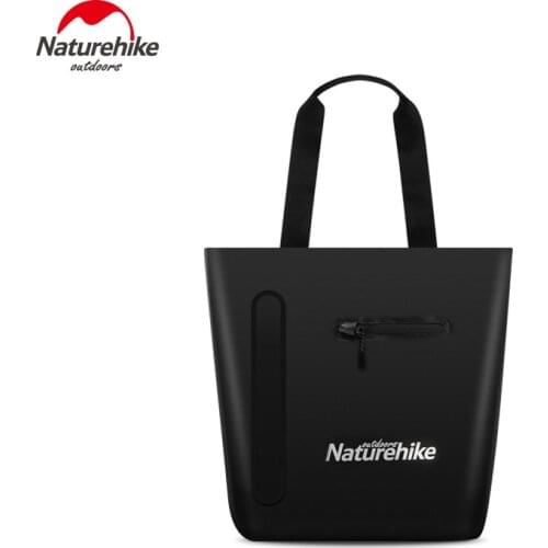 Naturehike Fashion Shoulder Waterproof Bag Upstream Beach Bag Wet and Dry Separation Swimming Phone Bag 30L