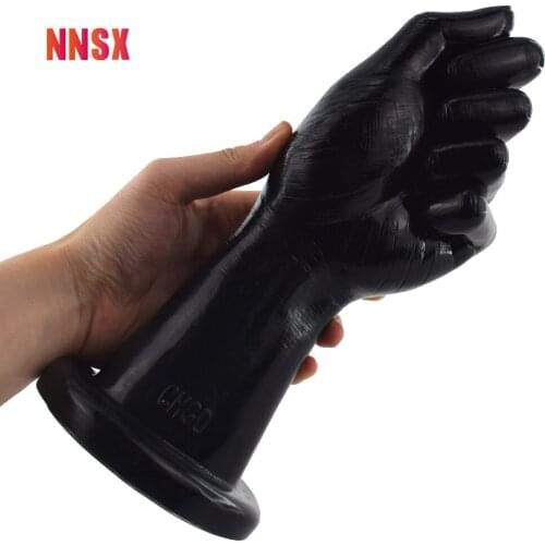 NNSX Fist Anal Plug Simulation lines Suction Cup Lesbian Gay Massage Soft Toys for Adults 18 Sex Shop Dildosex Toy Sex Shop