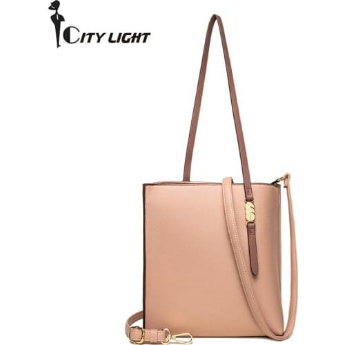 New Women Bags Designer Small Women PU Leather Handbag Solid Color Shoulder Bag Casual Tote Bag for Woman