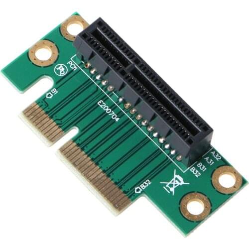 PCI Express PCI-E4X Adapter Riser Card 90Degree Riser Converter for 1U/2U Server