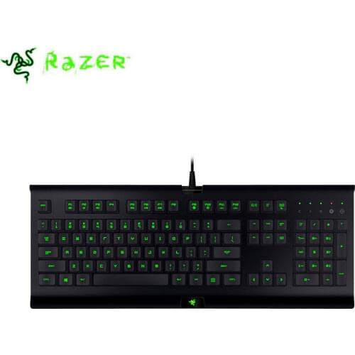 Razer Cynosa Pro Wired Gaming Keyboard Backlit Membrane Keyboard for Game Macro Recording Programmable Keys 104 Keys for Laptop