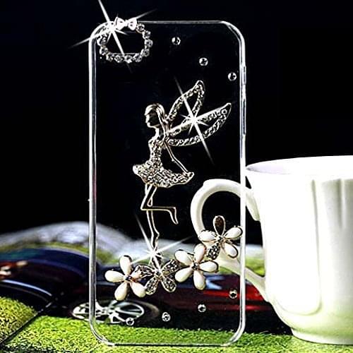 3D Bling Handmade Rhinestone Diamond soft Shell Transparent Clear Back Case For iPhone 12 11 Pro Max X XR XS MAX 6 7 8 PLUS Case