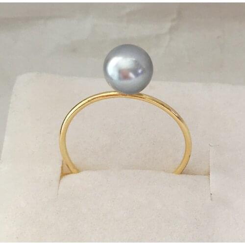 Drop free shipping,100% NATURE BAROQUE FRESHWATER PEARL RING ,big flower ring