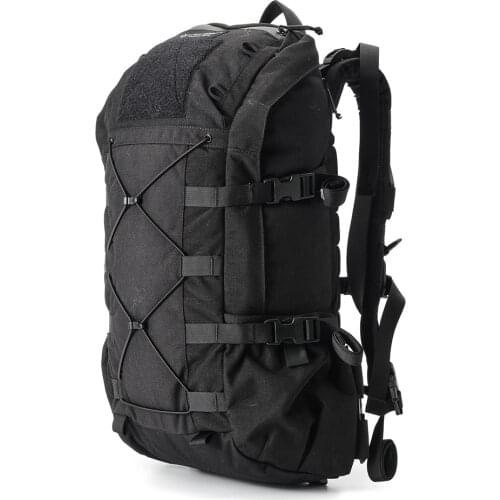 Lii Gear Roaring Cricket 16L Outdoor Lightweight Tactical Backpack Tactics Accessories - Black (Limited Edition)