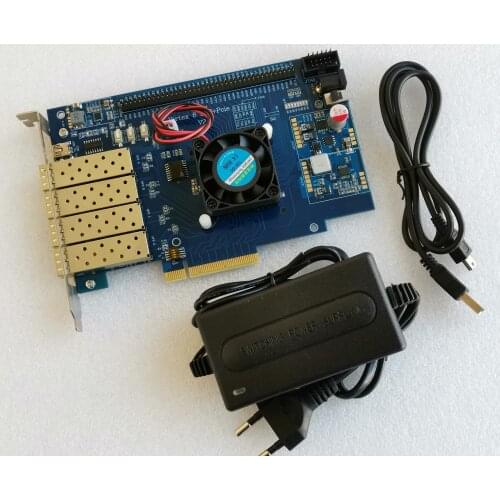 Xilinx Fpga Pcie Development Board Xilinx Pcie Virtex6 Development Board Sfp Core Board