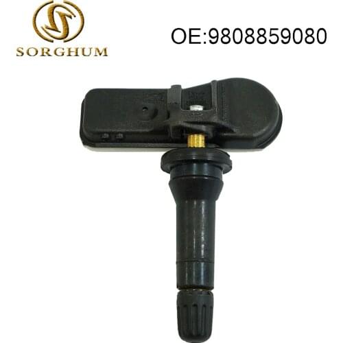 1pcs 9808859080 Tire Pressure Sensor for Peugeot Citroen Fiat Scudo Toyota 433MHz Tire Pressure Monitoring System Sensor