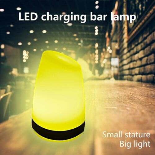 1PC Portable LED Desk Lamp Creative Design Table Lamp Super Bright Lamp Charging Powered Hallway Night Light Bar Table Lamp