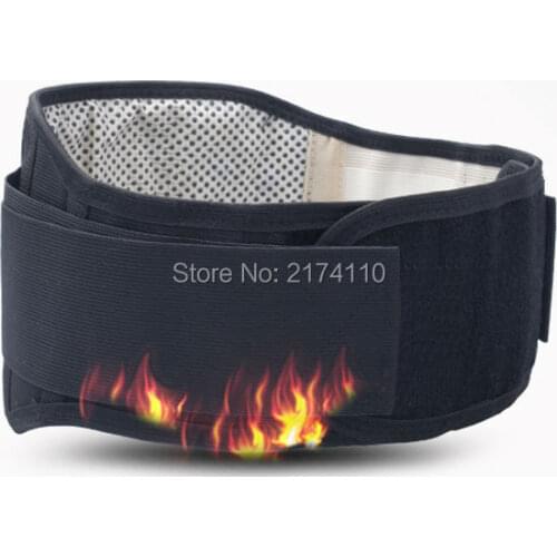 3pcs/Lot High Quality Tourmaline Heating 21pcs Magnets Acupoints Therapy Back Posture Support Brace Belt Adjustale Waist Strap