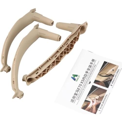 ABS+TPO Door Pull Handle Inner Trim Door-Pull Handle for BMW 5 Series5 F30-F35 Essential Accessories