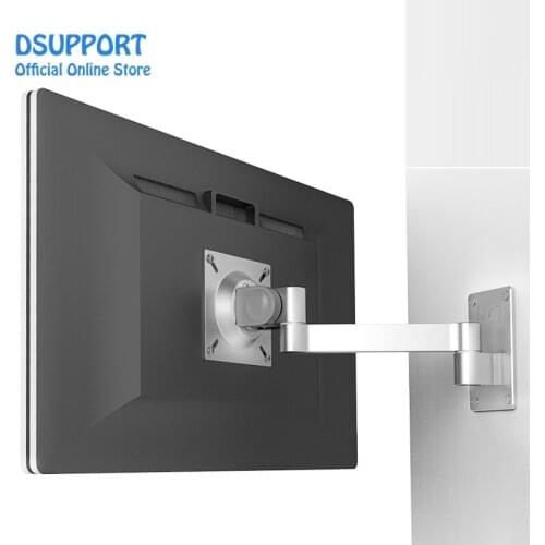 Aluminum Alloy 360 Degree Full Motion LCD LED Monitor Holder TV Wall Mount Bracket Arm loading 10 kgs