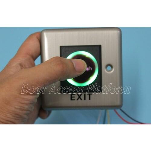 Touchless Exit button,Infrared Release Button, Door Push Button For Access Control system, Door Locker exit button Open door