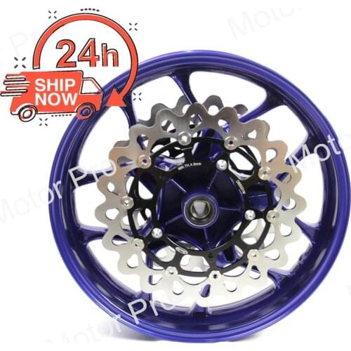 For Yamaha YZF R1 2015 2016 2017 Front Wheel Rim Brake Disc Disk Rotor Motorcycle Accessories YZF-R1 15 16 17 Black Blue