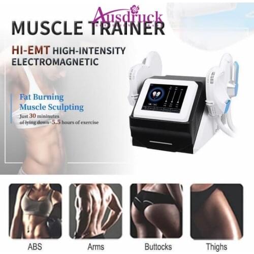 EU TAX FREE CE Approval Hiemt Builds Muscle Burns Fitness Fat Emslim Ems Body Sculpt Non-Invasive Machine