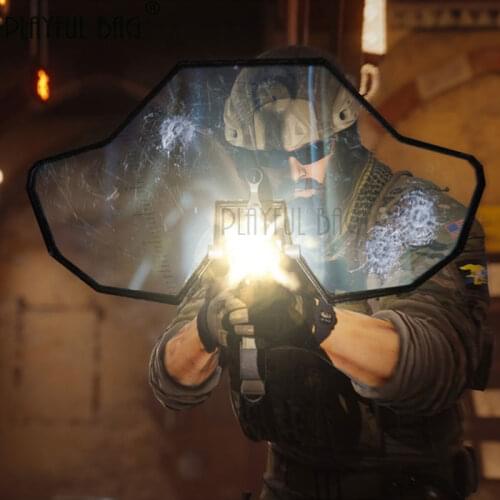 PB Playful bag Cosplay toy CS shield zw03 quick removal guard board Competitive CS sport equipment DIY toys accessory QC23S