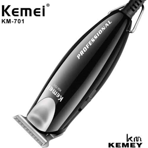 KEMEI Professional Mens Hair Trimmer Powerful Electric Hair Clipper Razor Styling Tool Carbon Steel Cutting Head KM-701