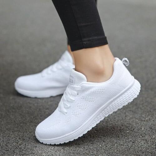 Woman Vulcanize Shoes Platform Sneakers Luxury Brand For Girls Mesh Flat Running Fashion Breathable Ladies Sneaker Basket Couple