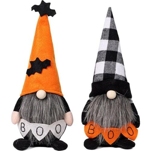 Halloween Faceless Doll Pumpkin Spider Gnome Dolls Halloween Decorations for Home Kids Toys Horror Props Trick or Treat