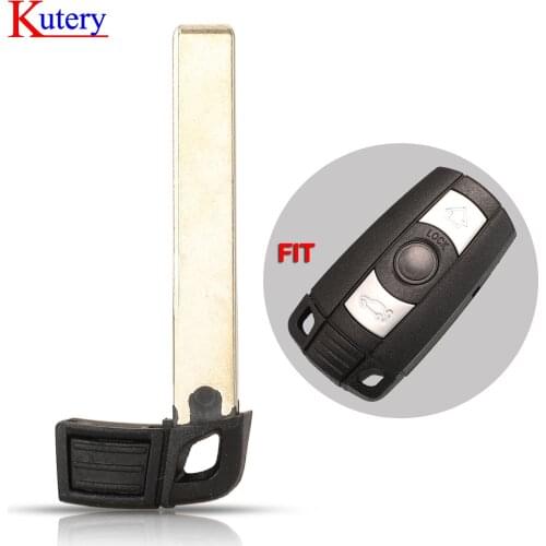 Kutery 10PCS Remote Car Key Blade For BMW E61 E90 E82 E70 E71 E87 E88 E89 X5 X6 For 1 3 5 6 Series Replacement Uncut Blank Blade