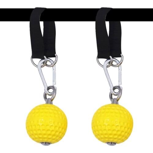 97/72mm Hanging Climbing Ball Power Wrists Hand Grip Strength Fitness Ball Kits Pull Up Training Arm Force Finger Workout Tool
