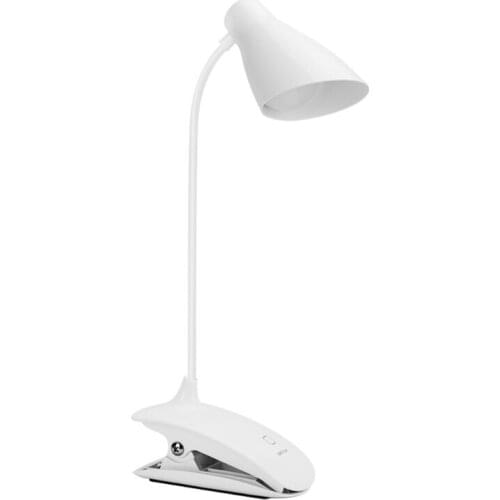 N7MA Eye-Care Clamping Light for Computer Bedroom Office Bedside Lamp Rechargeable