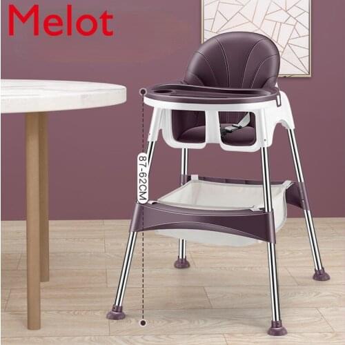 Luxury Modern Baby Dining Chair Childrens Home Dining Table Multifunctional Foldable Seat Portable Childrens Stool
