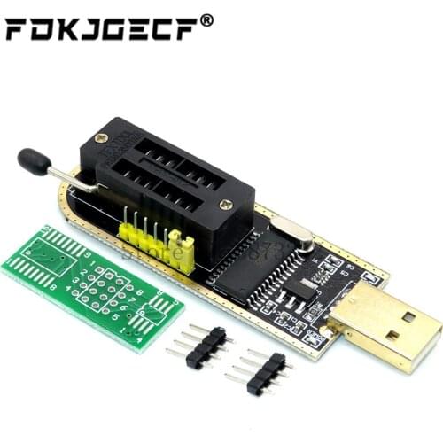 CH341A CH341 24 25 Series EEPROM Flash BIOS USB Programmer with Software & Driver